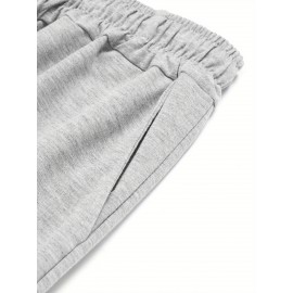 Men's Lightning Print Casual Shorts - Comfy, Stretchy Polyester, Perfect for Summer Sports & Beach Outings